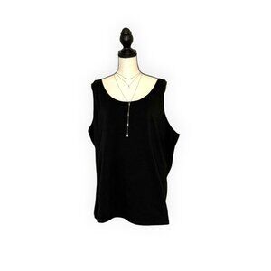 New Direction Tank Top in Black